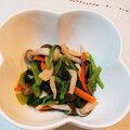 chicchaino's cooksnap of when they made 簡単しめじと小松菜のお浸し.