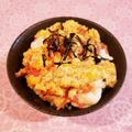 Richland☆Y's cooksnap of when they made 天ぷらリメイク ちょい足し天玉丼.