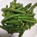 pucyipan's cooksnap of when they made ピリッと♪インゲンの生姜和え☆.