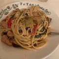 ねこのナランチャくん's cooksnap of when they made 大葉とツナ、色々野菜の和風オイルパスタ.