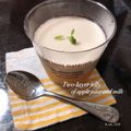 クック1I6N0C☆'s cooksnap of when they made りんごジュースとミルクの♪２層ゼリー♪.