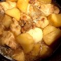 ♡37♡'s cooksnap of when they made 【超簡単】手羽元とじゃがいもの甘辛煮.