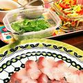 あらあらん's cooksnap of when they made ハマチのお刺身♬夏野菜ドレッシング添え♡.