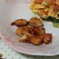 もかもかと's cooksnap of when they made お弁当に！ささみのごま味噌炒め.