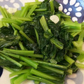 Fionarao's cooksnap of when they made ごま油の小松菜炒め.