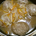 むぴょこぴょこん's cooksnap of when they made 和風煮込みハンバーグ♪.