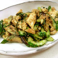 あっこ姉's cooksnap of when they made 大葉香る♡ささみと茄子ときゅうりの炒め♪.