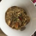 ちょこまなな＊°'s cooksnap of when they made リゾット 朝食 パエリアリメイク節約料理.