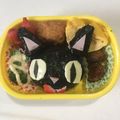 寅なみ's cooksnap of when they made ★簡単遠足キャラ弁♪黒猫のジジ弁当★.