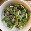 Rayryu123's cooksnap of when they made 簡単！さっぱり☆水菜納豆.