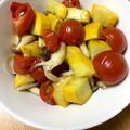 Rstat's cooksnap of when they made ズッキーニとしめじ、プチトマトの炒め物.