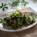 まろんかふぇ's cooksnap of when they made 栄養満点＊ひじきと豆苗のおかずサラダ.