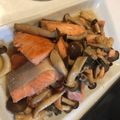 Kumis☆'s cooksnap of when they made 鮭としめじのバター醤油焼き.