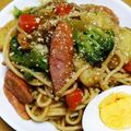 cotton777's cooksnap of when they made 残りカレーで！ボリュームたっぷりパスタ♪.