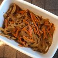R2016's cooksnap of when they made きんぴらレンコン☆常備菜にも弁当にも.