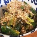 低カロ探検隊's cooksnap of when they made ハマる食感＊ちぎりキュウリの鰹節まみれ.