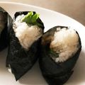 かみゆ's cooksnap of when they made なすの味噌炒めのおにぎり.