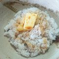 あたりめっこ's cooksnap of when they made ☺簡単ひとり飯♪にんにくバター醤油ご飯☺.