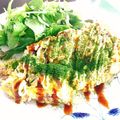 ☆糖質減らしてます☆'s cooksnap of when they made お好み焼き風☆白菜消費に白菜オムレツ♪♪.