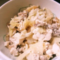 きえまま's cooksnap of when they made キャベツと豆腐のそぼろあんかけ炒め.