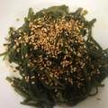 にゃんこりんご's cooksnap of when they made 茎わかめと生姜の油炒め.