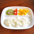 ちゃぴ♥'s cooksnap of when they made 枝豆としらすのおかか和え 幼児食に。.