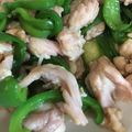 タムぴろ's cooksnap of when they made 鶏のせせりとピーマンのガーリック炒め.