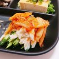 イケメグ's cooksnap of when they made サラダチキンとキュウリのキムチのせ.