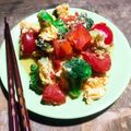 lumix_x's cooksnap of when they made 簡単！トマトとブロッコリーの卵炒め.
