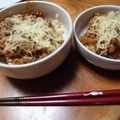 popopon399's cooksnap of when they made まるめない♬簡単デミハンバーグ丼.