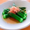 ☆３匹の子ぶた☆'s cooksnap of when they made わさびオクラ.