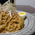ダイナマイト漆黒's cooksnap of when they made ピーナッツバターで冷やし担々麺.