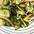 ゆりゆりたろう's cooksnap of when they made きゅうり☆みょうが☆大葉のあえ物.