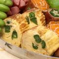 ricosweets's cooksnap of when they made お弁当☆卵焼きインゲン入り❤.
