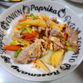 mhnakaki's cooksnap of when they made 春キャベツと豚肉と卵の中華マヨネーズ炒め.