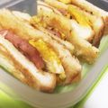 ☆はあ☆'s cooksnap of when they made ☆甘口たまご焼きのスパムサンド☆.