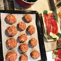 みえこおばちゃん's cooksnap of when they made 味ぽんに合う！ジューシー椎茸の肉詰め.