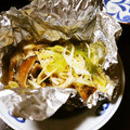 kebeibiko's cooksnap of when they made アメリカ★お魚ときのこの和風ホイル焼き.