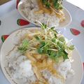 まぶたん's cooksnap of when they made 美味♡「いなり揚げ」のっけごはん.