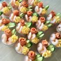 クックYS50's cooksnap of when they made ☆キャラ弁♬卵のお花☆.