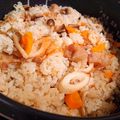 CandyGGG's cooksnap of when they made こくうまっ☆干し椎茸と豚肉の炊き込みご飯.