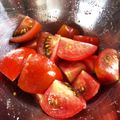 Hanachan13's cooksnap of when they made ☆簡単すぎるトマトの食べ方☆.