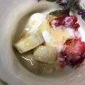 V666's cooksnap of when they made はちみつで♡いちごバナナヨーグルト*.