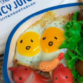noriko912's cooksnap of when they made 簡単キャラ弁☆うずらの卵で双子のぐでたま.