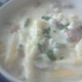 scanty's cooksnap of when they made 小鍋一つでじゃがクリームペンネ.