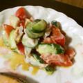 ＊実月＊'s cooksnap of when they made ちくわと夏野菜のツナ和え♪中華風味♪.