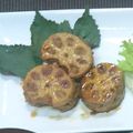 ottoseiouu's cooksnap of when they made 大葉香る♪レンコンのはさみ焼き.