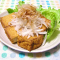 komomoもも's cooksnap of when they made あと一品！厚揚げのかりっ！.
