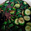 nonako's cooksnap of when they made 保存用漬物「きゅうりのQちゃん 風 」.