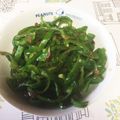 クックQT23CK☆'s cooksnap of when they made 簡単☆リピ確定！ピーマンのおひたし.